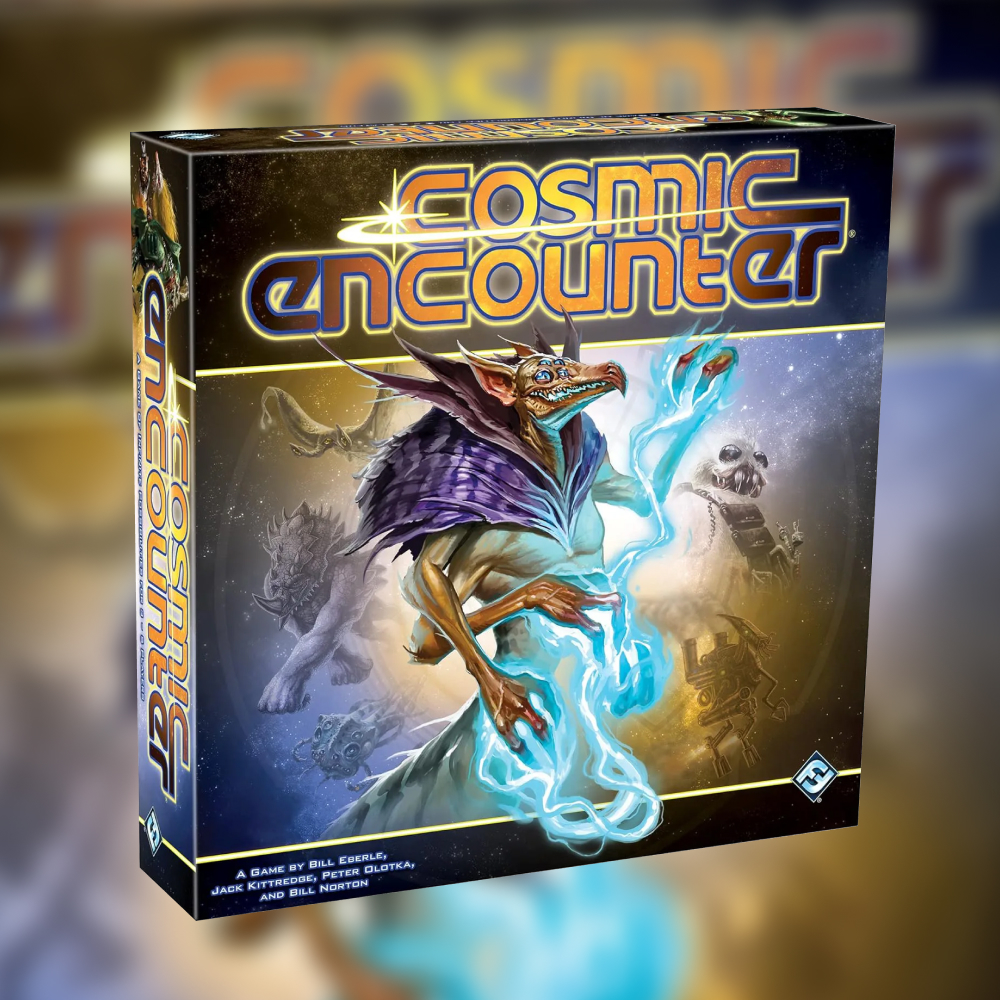 Cosmic Encounter 4th Edition Board Game by Fantasy Flight Games - Classic Intergalactic Conquest Strategy Game for Kids and Adults