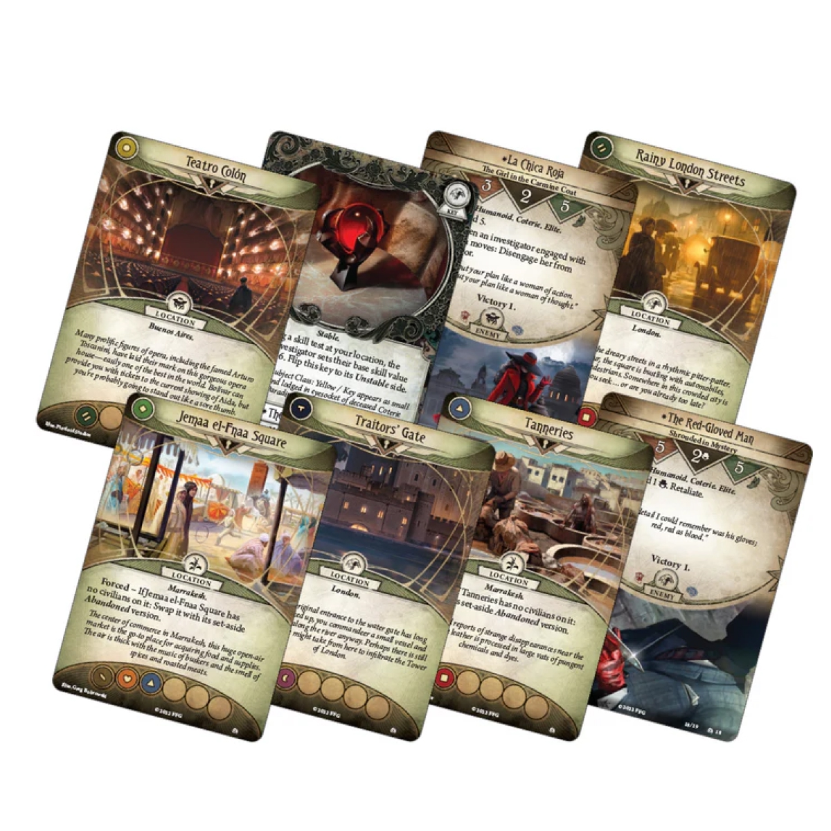 Arkham Horror Lcg The Scarlet Key Campaign Expansion