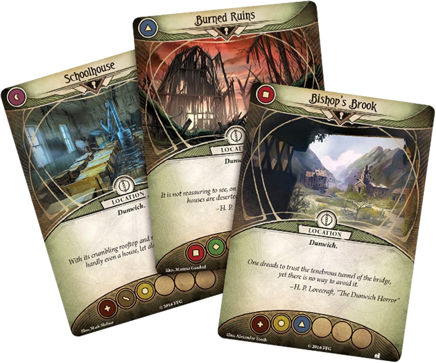 Fantasy Flight Games Arkham Horror The Card Game Blood on the Altar MYTHOS PACK - Unearth the Secrets of Dunwich! Cooperative Living Card Game, Ages 14+, 1-4 Players, 1-2 Hour Playtime