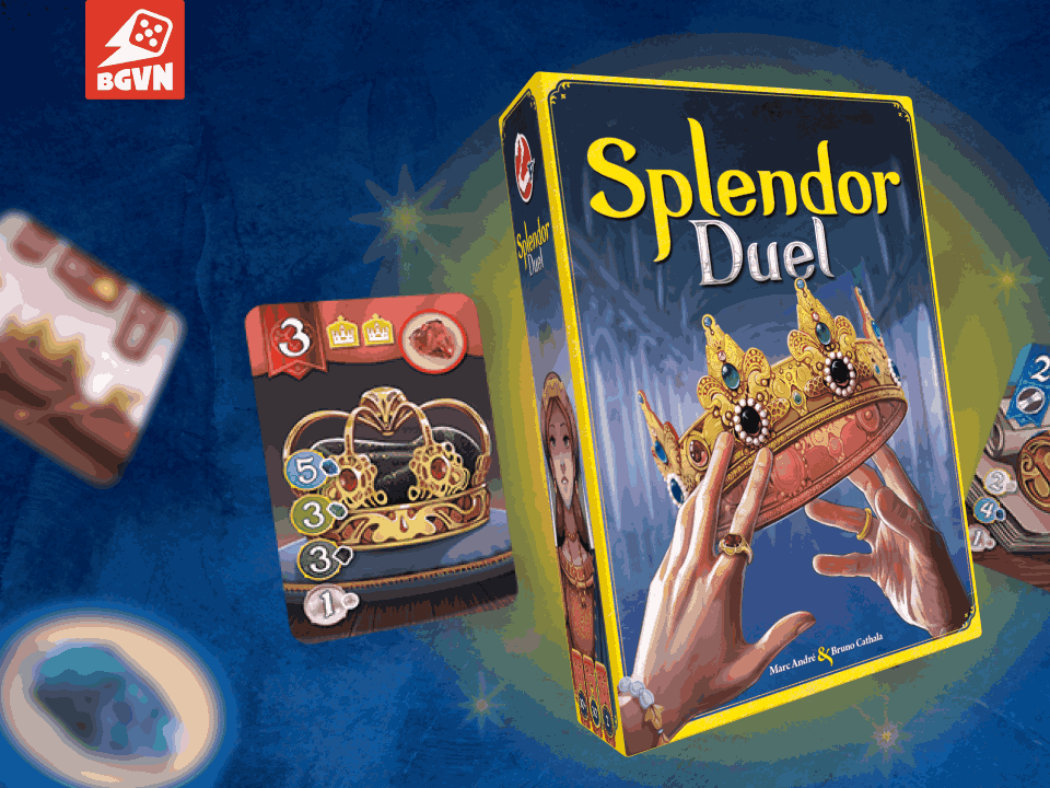 Splendor Duel - Cờ Đá Quý song đấu - Game 2 người hay nhất 2022 - Bản quyền chính hãng