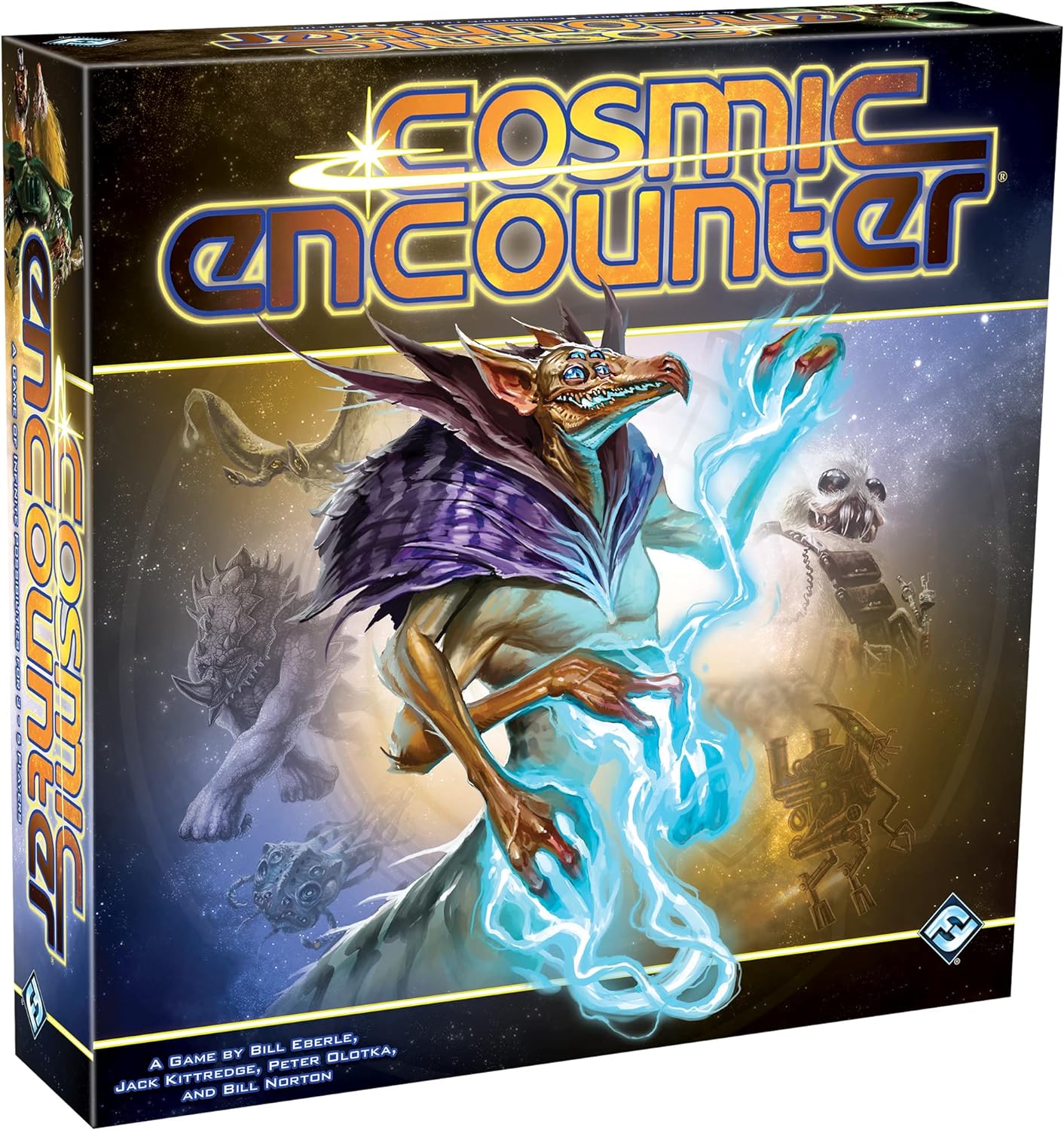 Cosmic Encounter 4th Edition Board Game by Fantasy Flight Games - Classic Intergalactic Conquest Strategy Game for Kids and Adults
