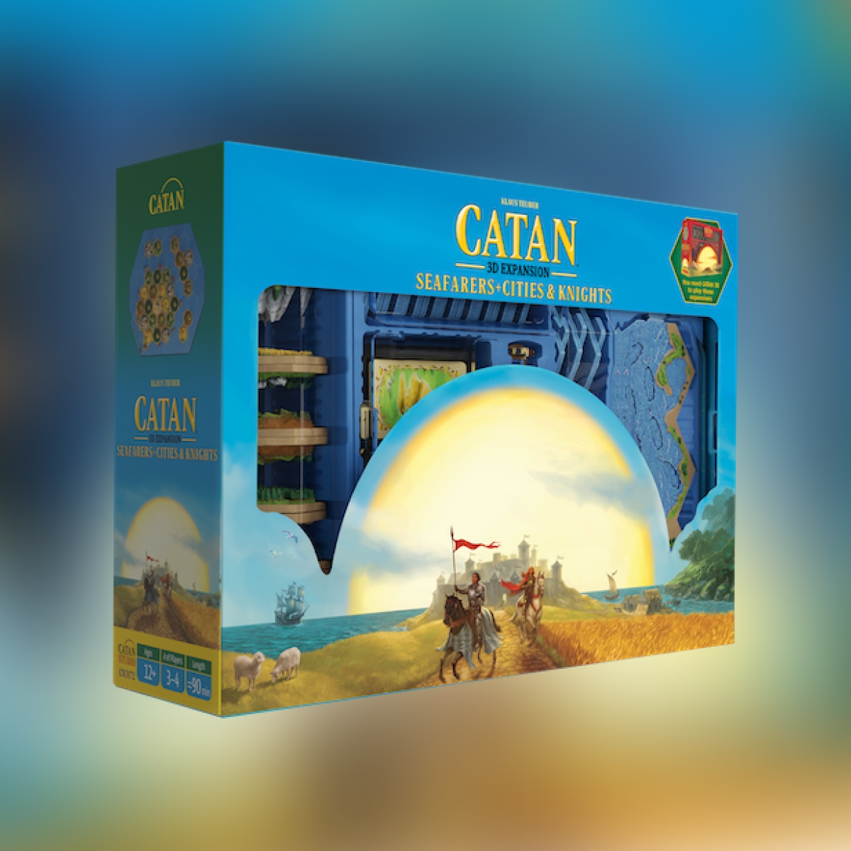 Catan 3D Expansion Seafarers + Cities & Knights