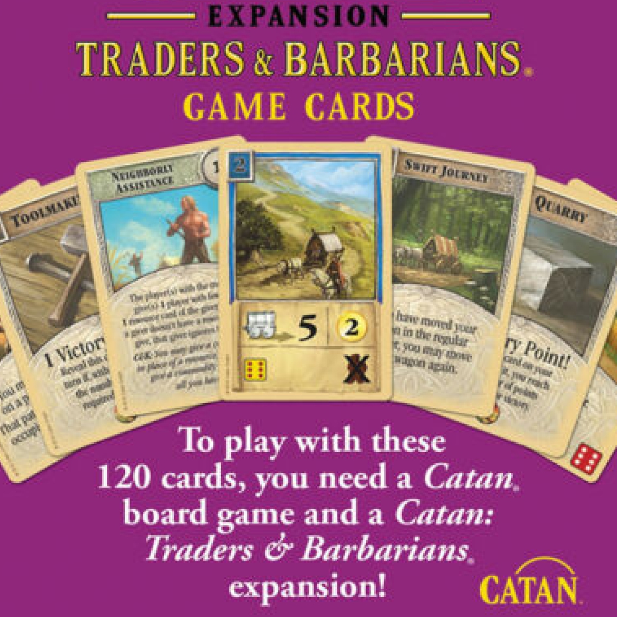 Catan Accessory: Traders & Barbarians Ca