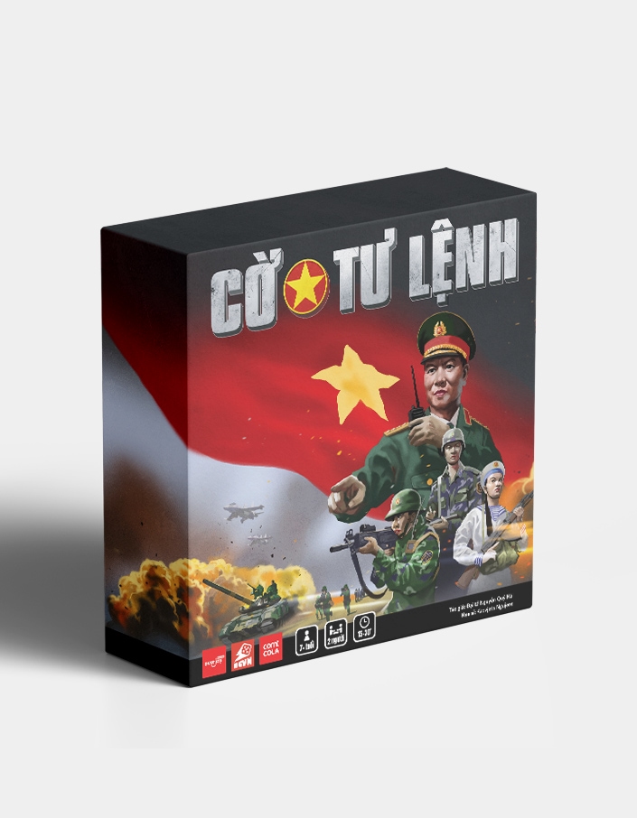 Cờ Tư Lệnh - Phiên Bản Mới Nhất 2025 - Board Game VN  (Hàng mới về)