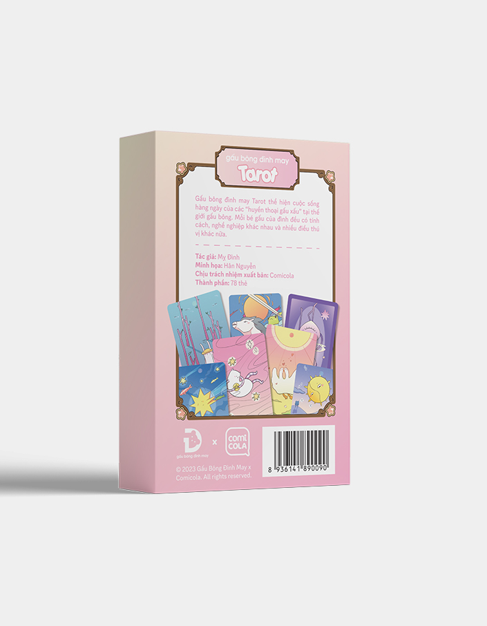 Bộ bài Tarot Gấu Bông Đình May | Comicola