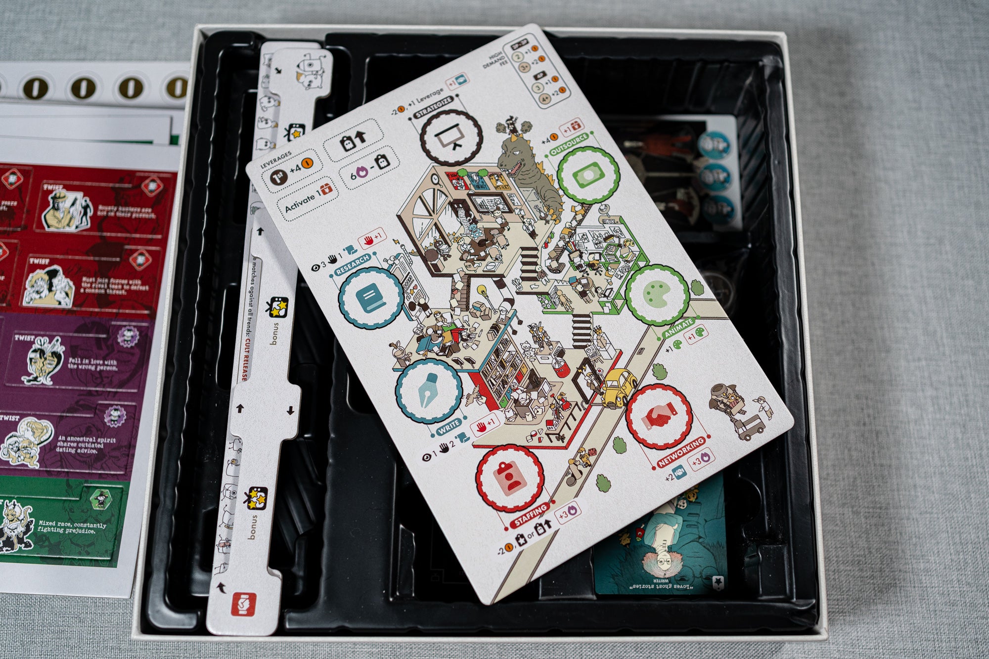 Jisogi: Anime Studio Tycoon Board Game