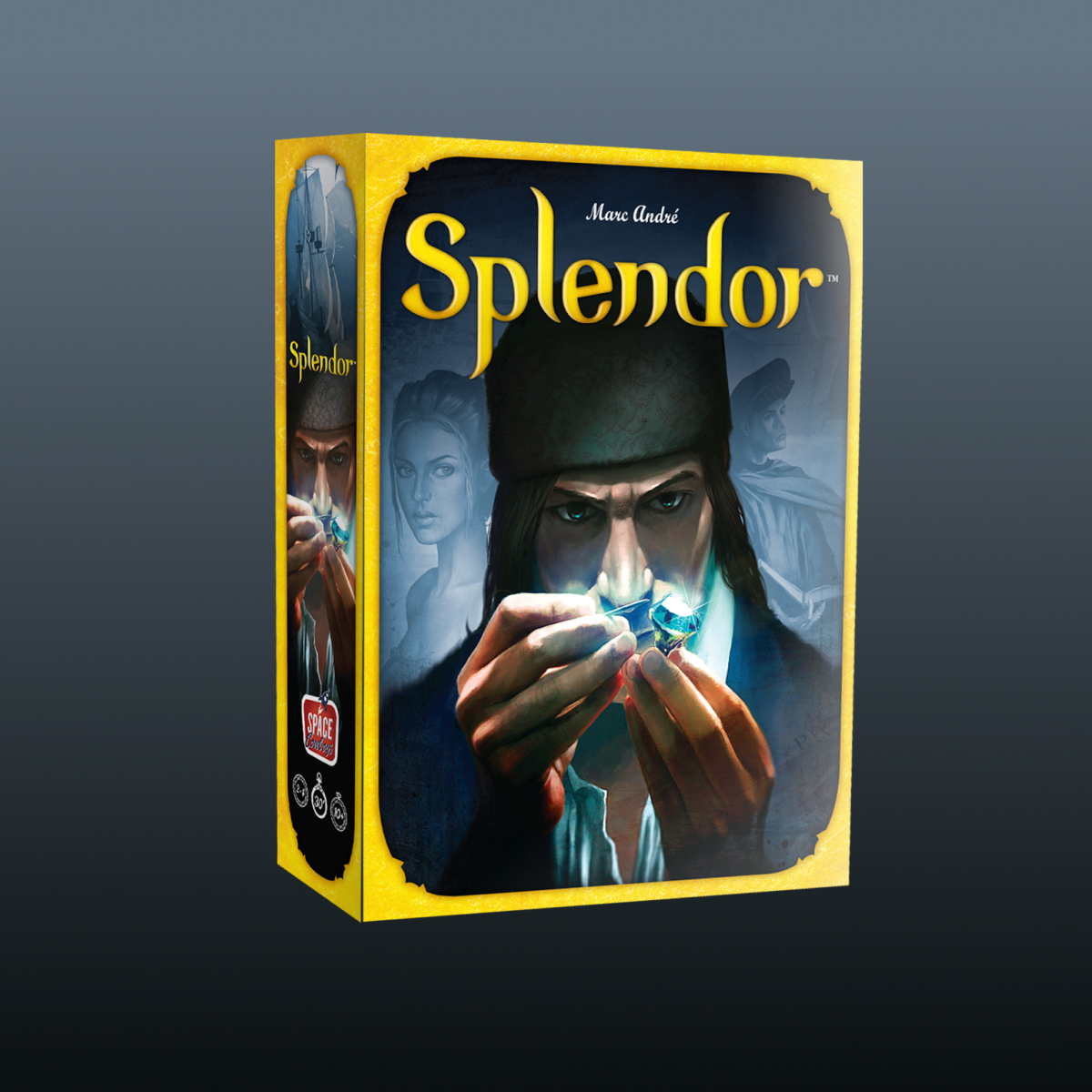 Cờ Đá Quý - Splendor Vietnam - Hàng chính hãng Asmodee với token xịn xò (Hàng mới về)