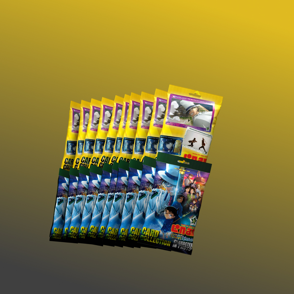 Box set card collection Thám tử lừng danh Conan: Ngôi Sao 5 Cánh 1 Triệu Đô | 20 pack | Board Game VN x Ducky Card