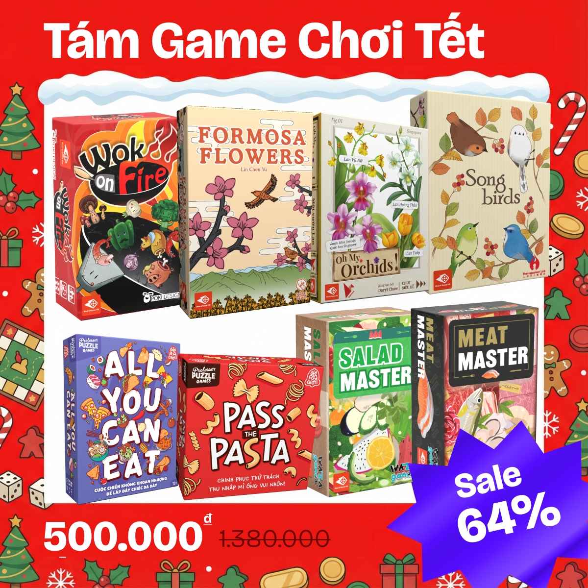 Combo Tám Game Chơi Tết