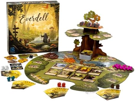 Everdell Standard Edition by Starling Games - 1-4 Player Game Where You Build a Woodland City Full of Adorable Critters