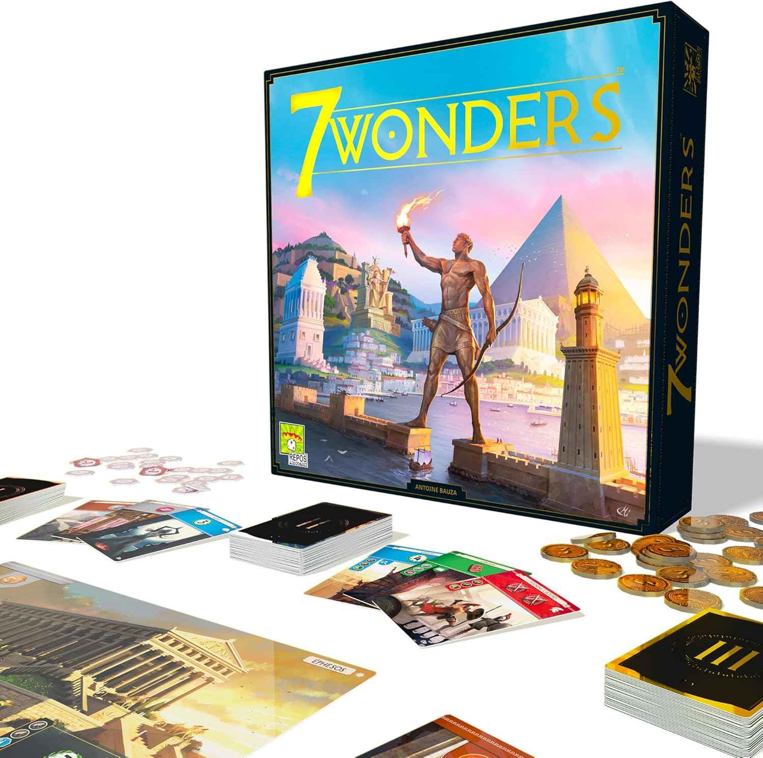 [Hàng mới về] 7 Wonders | Xây dựng văn minh cổ đại | Board game chiến thuật đỉnh cao