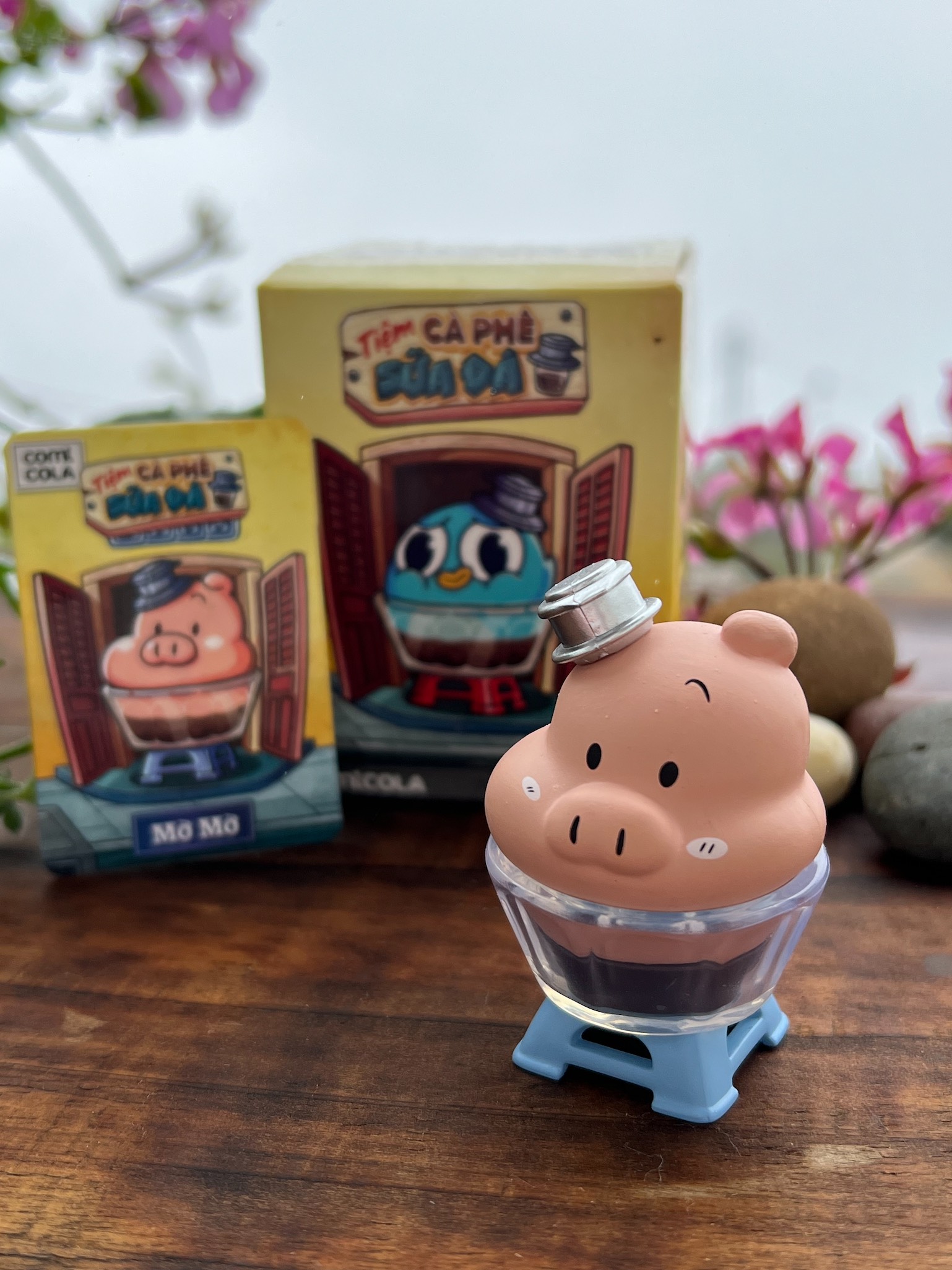 Mô hình Blind Box Art toy collection “Tiệm Cà phê sữa đá” - Made In Viet Nam