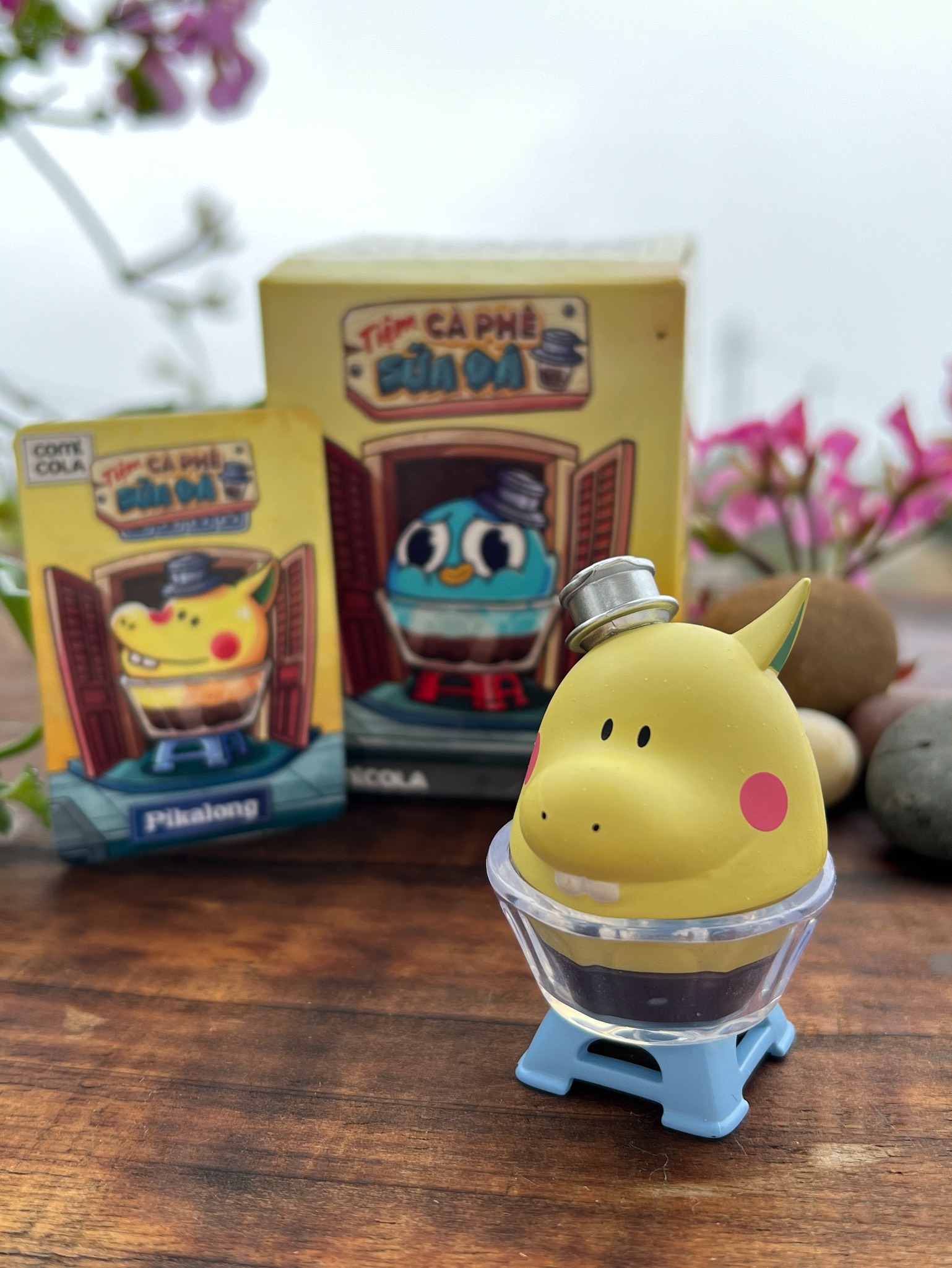 Mô hình Blind Box Art toy collection “Tiệm Cà phê sữa đá” - Made In Viet Nam