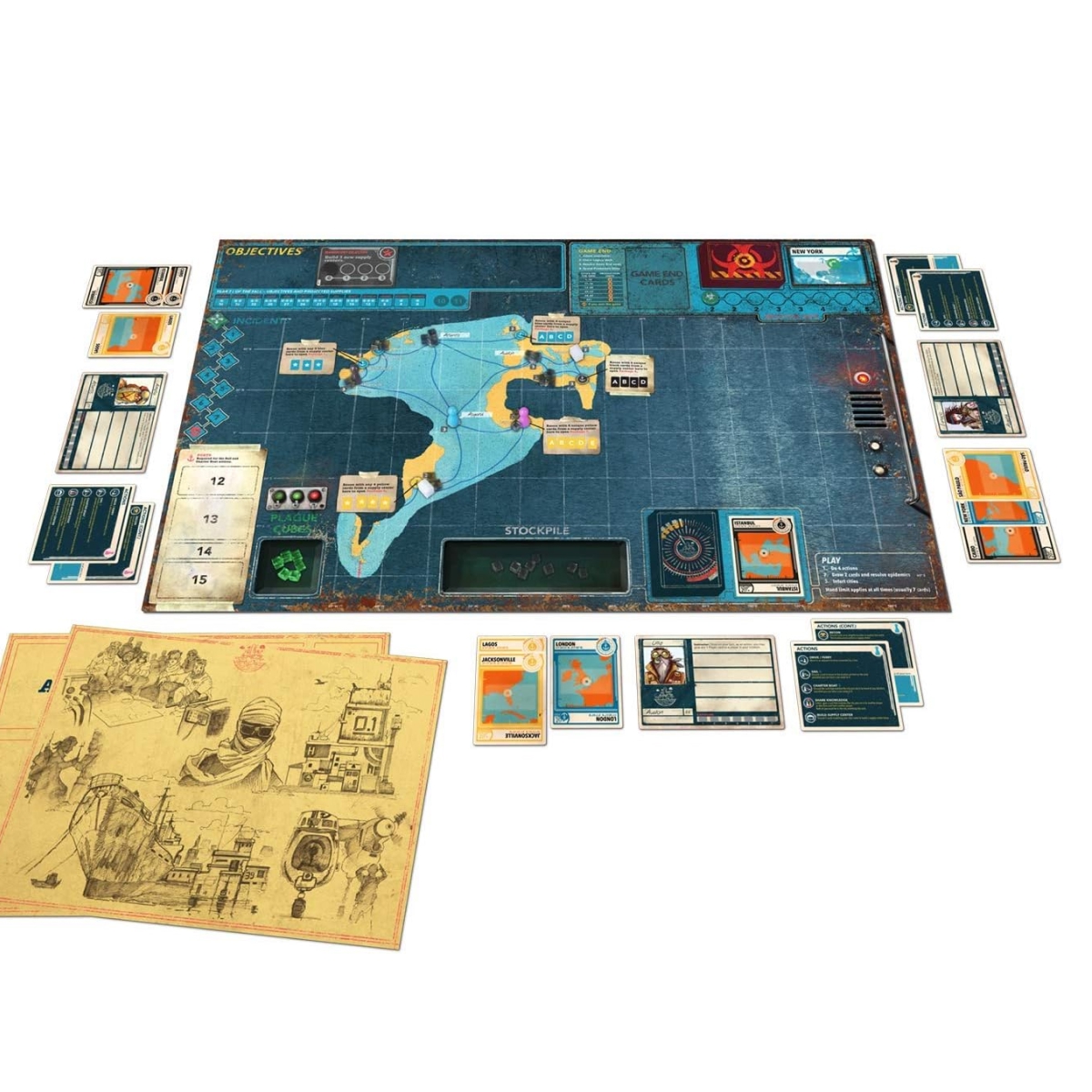Pandemic Legacy Season 2 Black Edition