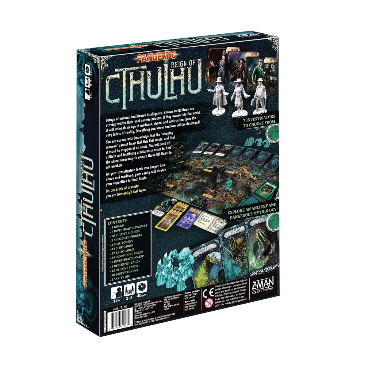 Pandemic Reign Of Cthulhu