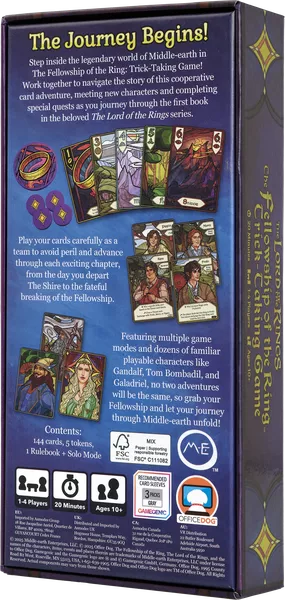 The Lord of the Rings - The Fellowship of the Ring - Trick-Taking Game