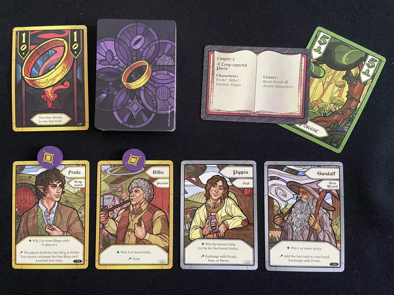 The Lord of the Rings - The Fellowship of the Ring - Trick-Taking Game