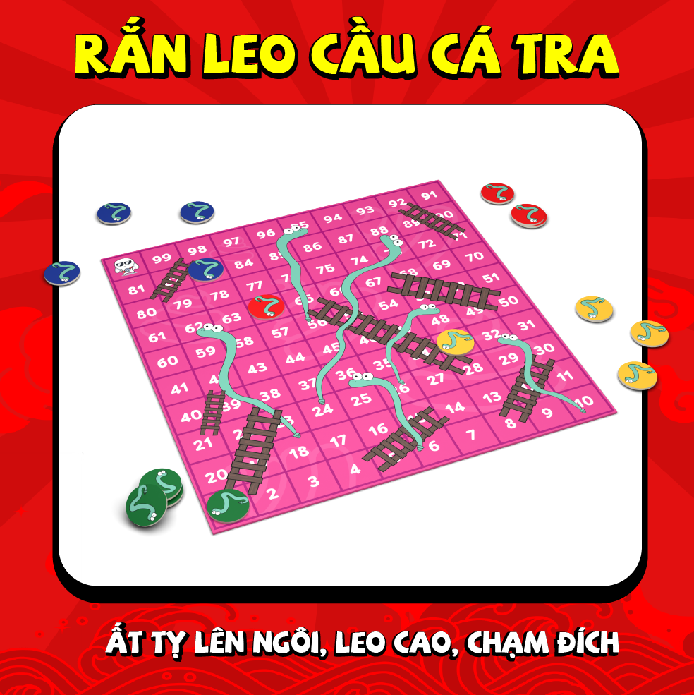 Sờ Náck - Combo 10 Board game cực vui từ Choidee x Thỏ bảy màu