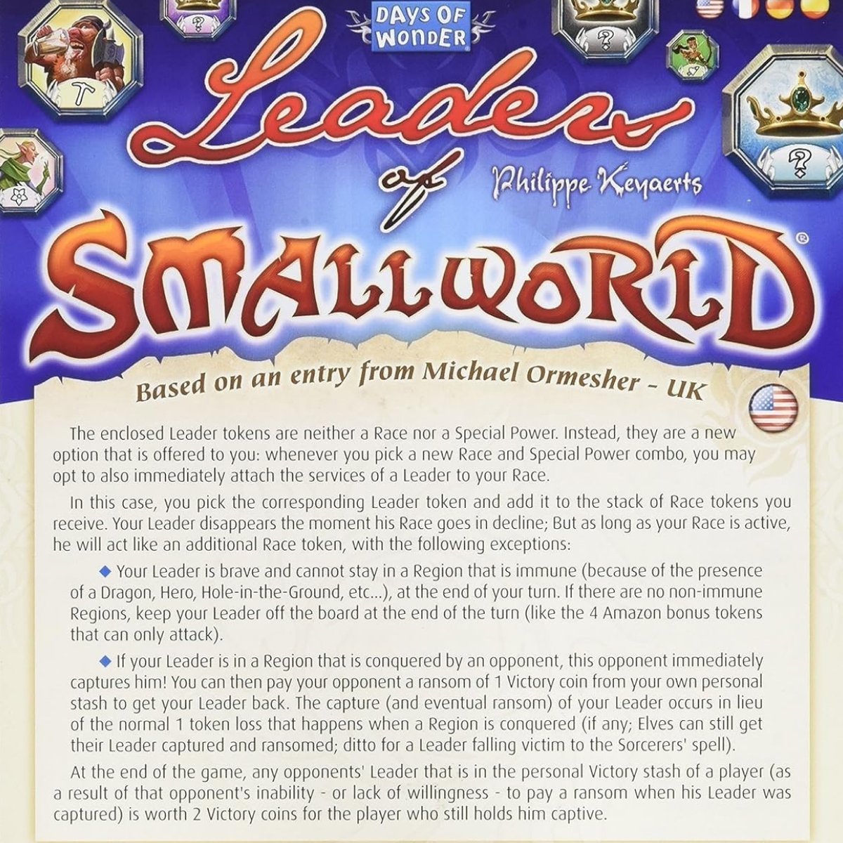 Small World: Leaders Of Small World Exp