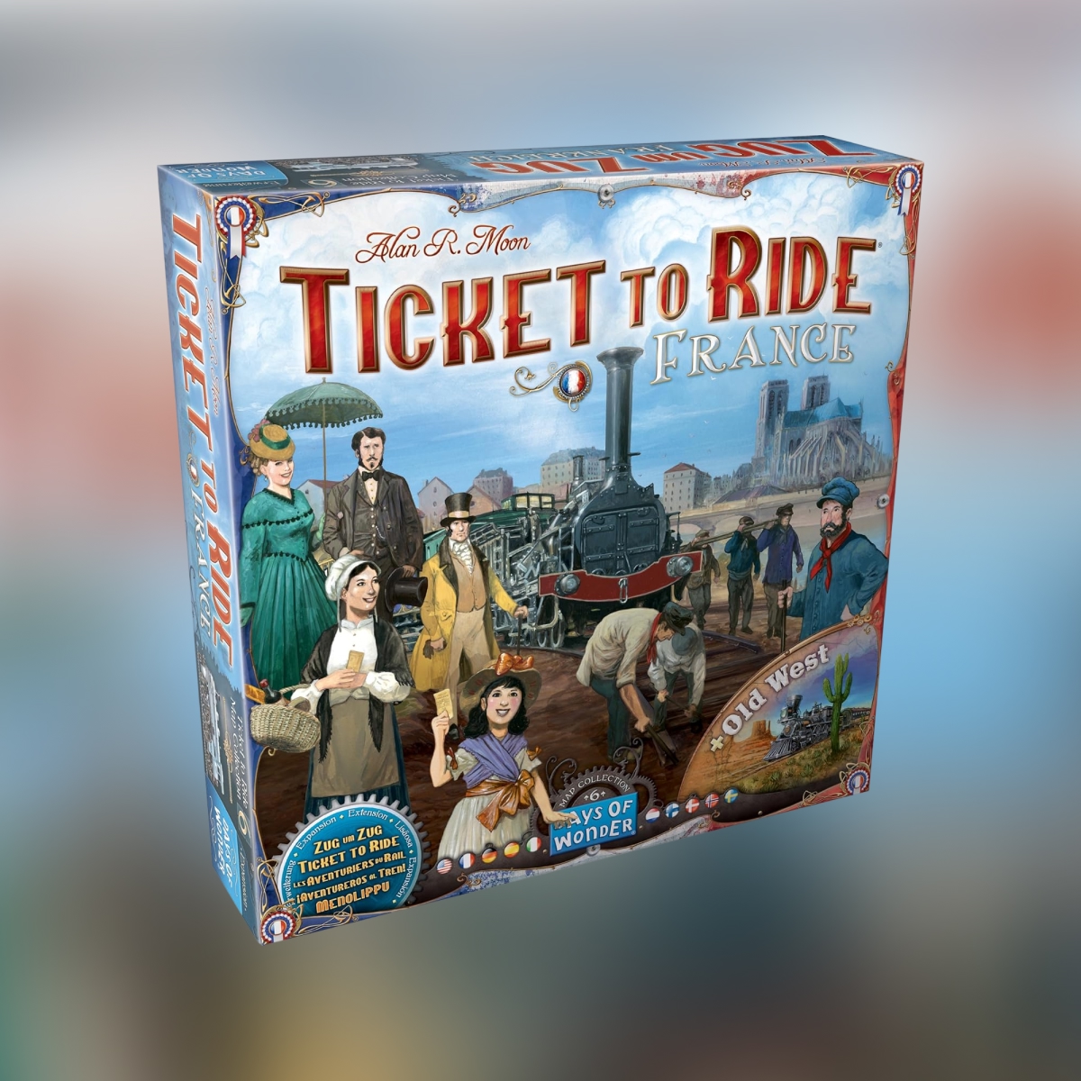 Ticket To Ride France Old West Map 6
