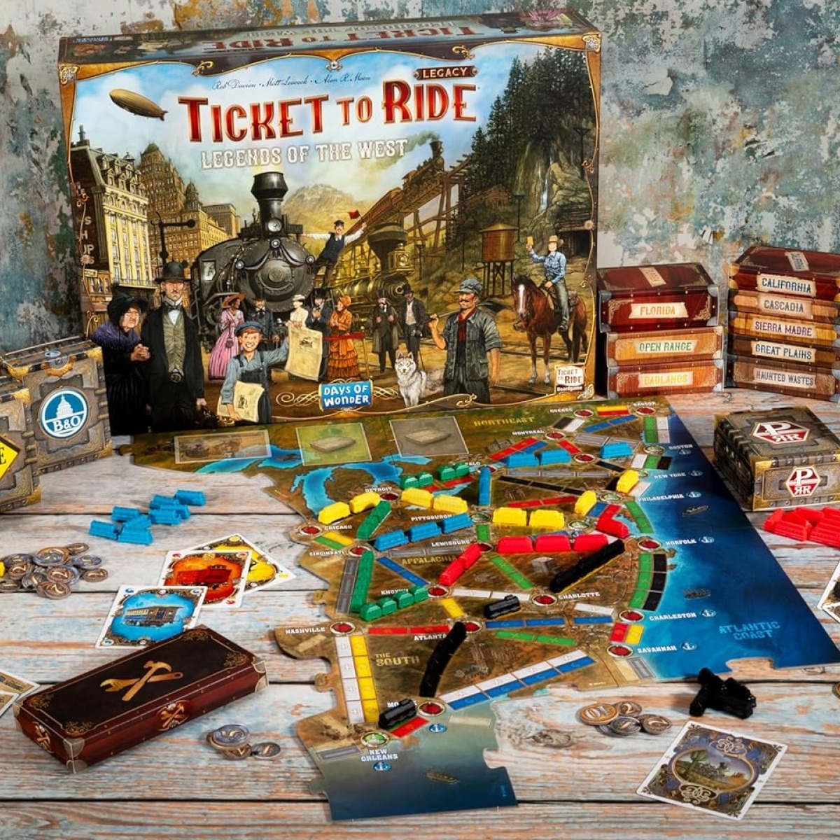 Ticket To Ride Legends Of The West