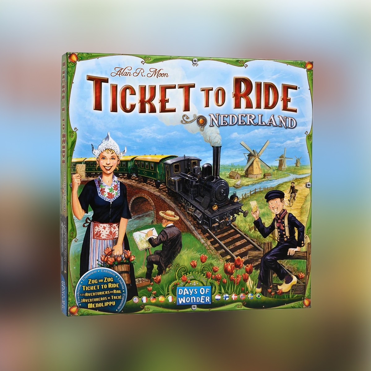 Ticket To Ride Netherland Map Col 4