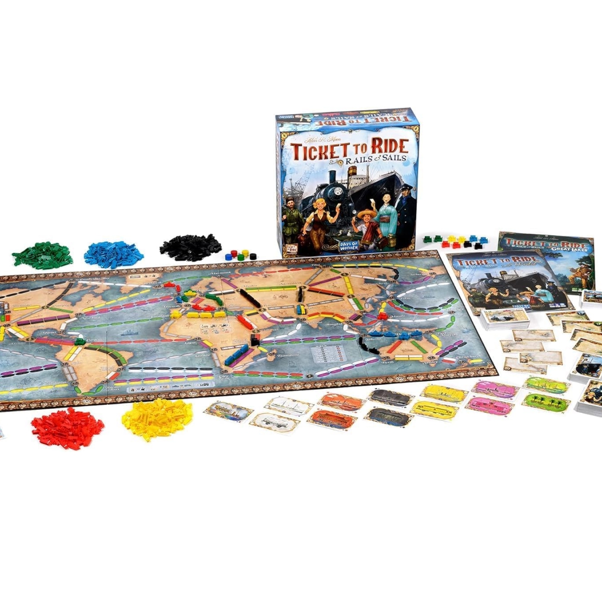 Ticket To Ride Rails Sails