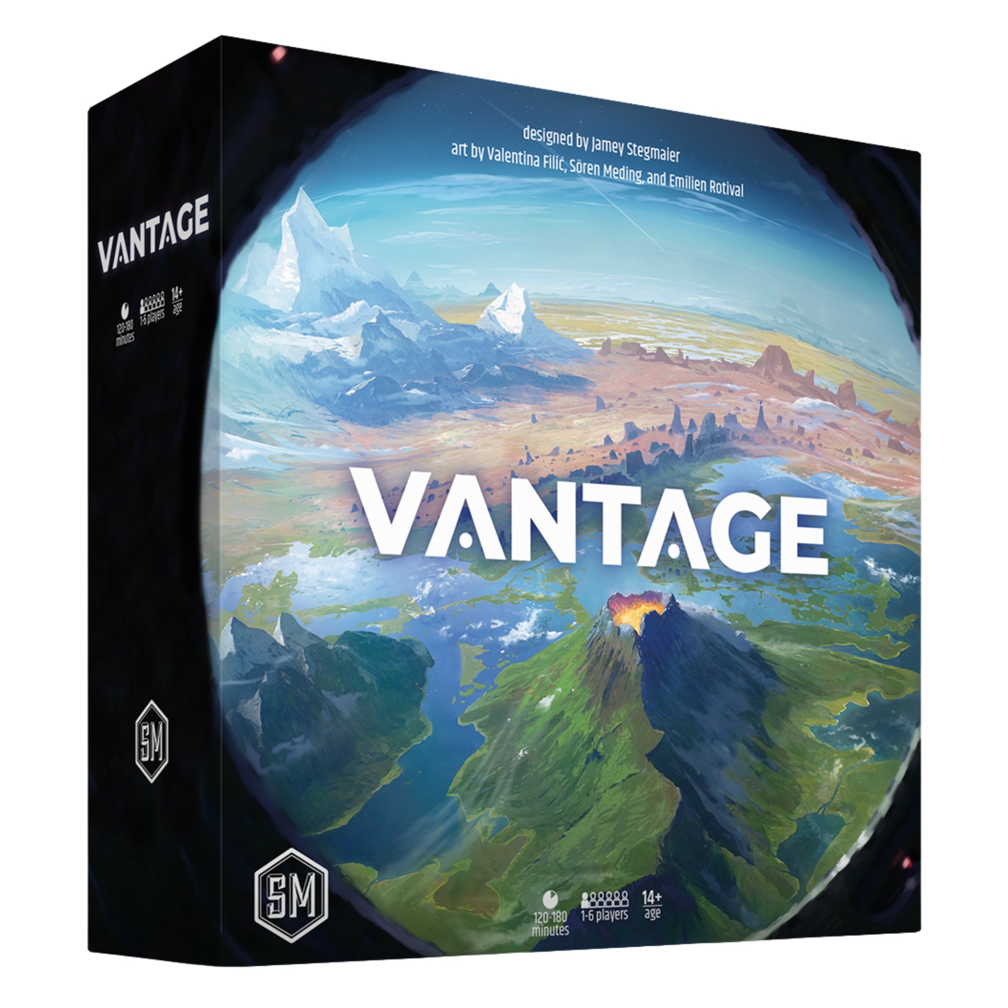 Board Game Vantage – Game chiến thuật khám phá, chơi solo hoặc co-op, chính hãng Stonemaier
