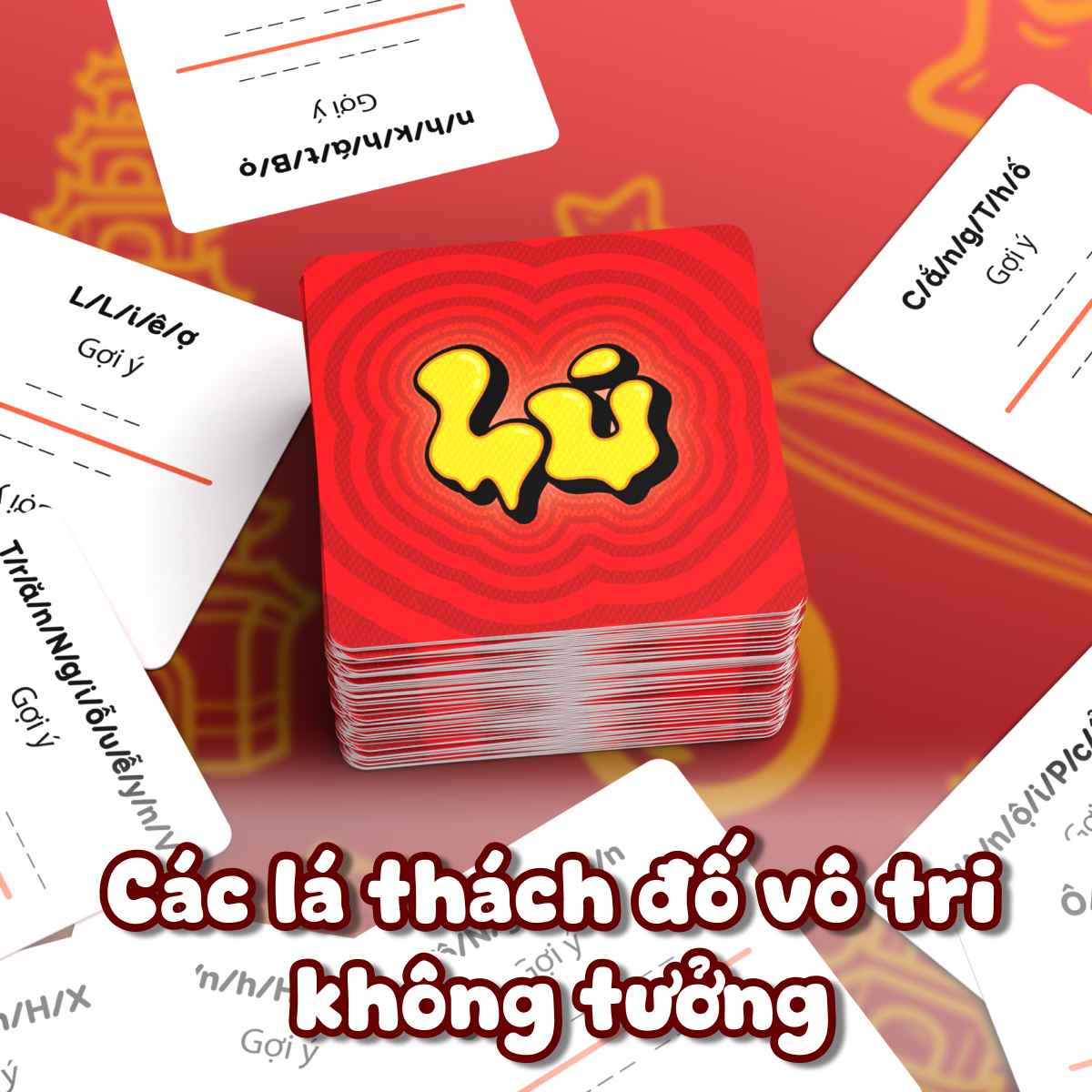 Bộ bài Lú Choidee, Board Game giải đố ngôn từ cực lú, bài meme vua tiếng Việt hài hước
