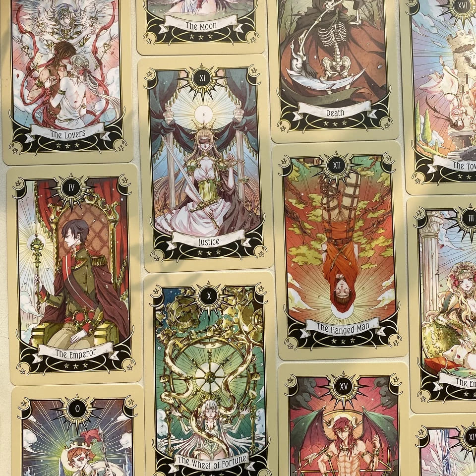 Bộ Bài Tarot Boxset Việt Hóa Mystical Manga Tarot