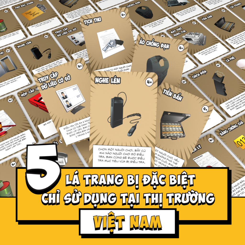 ĐIỆP VIÊN SỐ DÁCH - Boardgame ẩn vai suy luận kịch tính | Boardgamevn