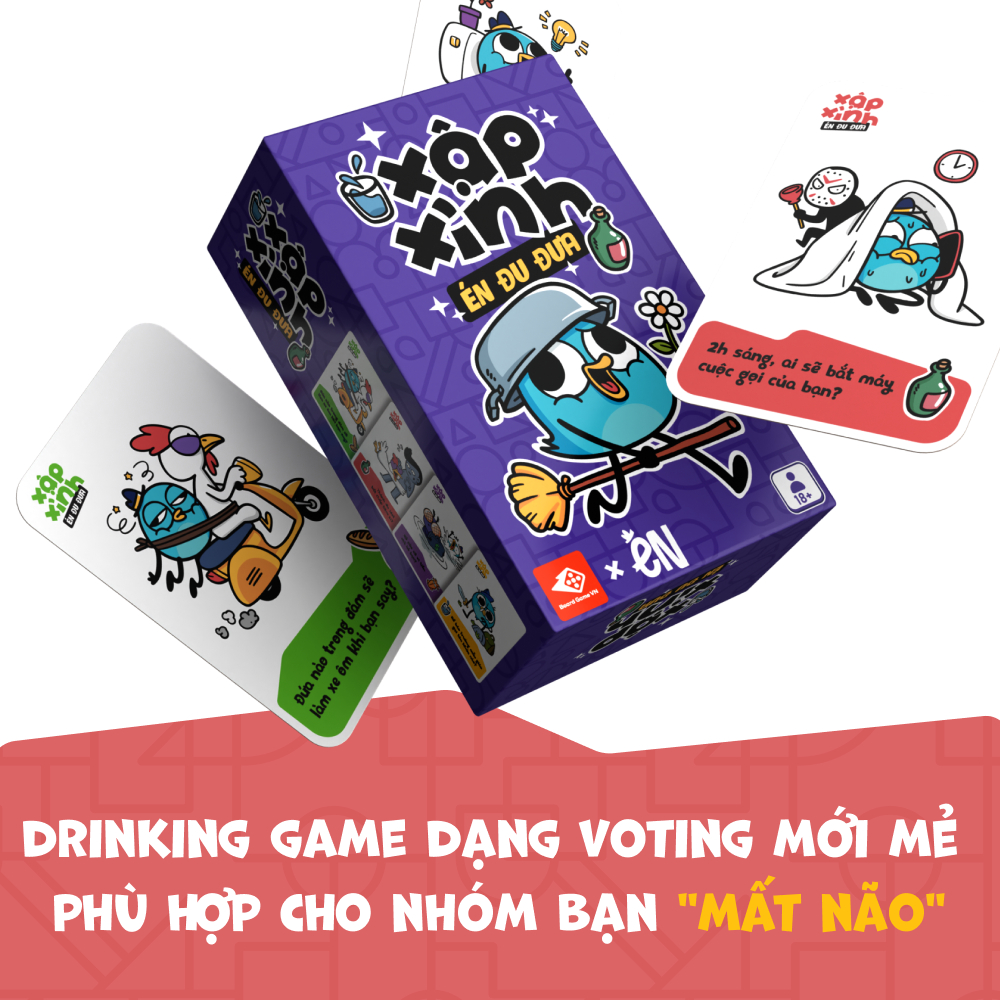 Xập xình - Én đu đưa| Bạn là nhất, bạn "xập" tất - Board Game VN