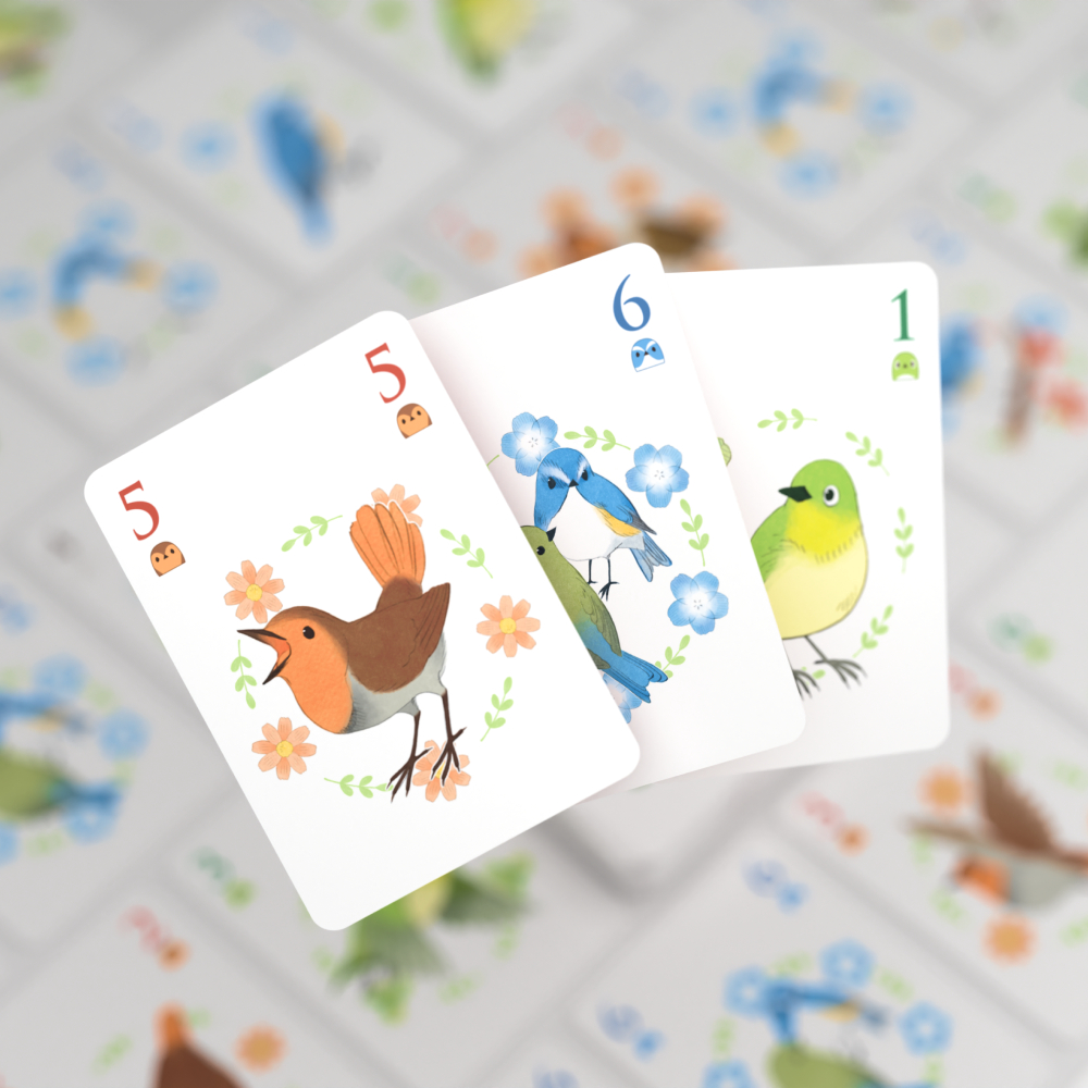 SongBirds- Game thẻ bài cực chill cho nhóm 4 người