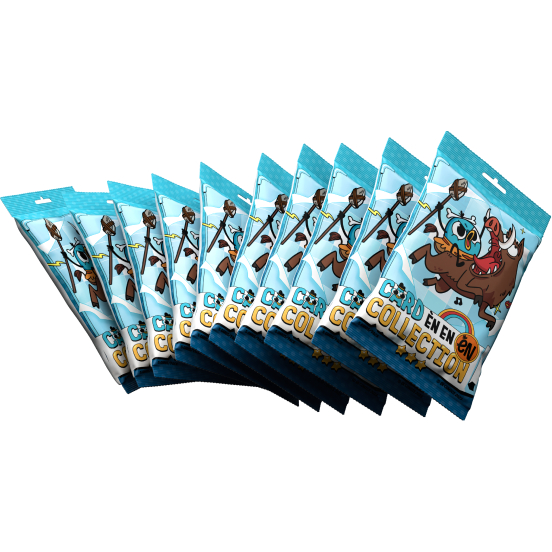Bộ sưu tập Card Bo góc/ thẻ nhân phẩm Èn En Én (pack 5 thẻ)- Mua combo Én tặng ngay 1 bọc bộ bọc bài và sticker từ Én