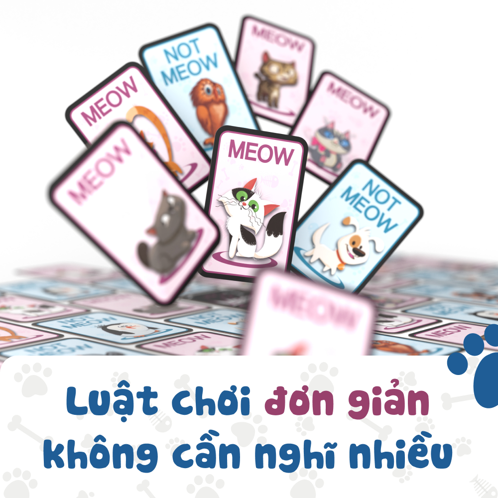 Giờ Ra Chơi - Meow| Board game dễ thương cho gia đình| Trò chơi giải trí vui nhộn