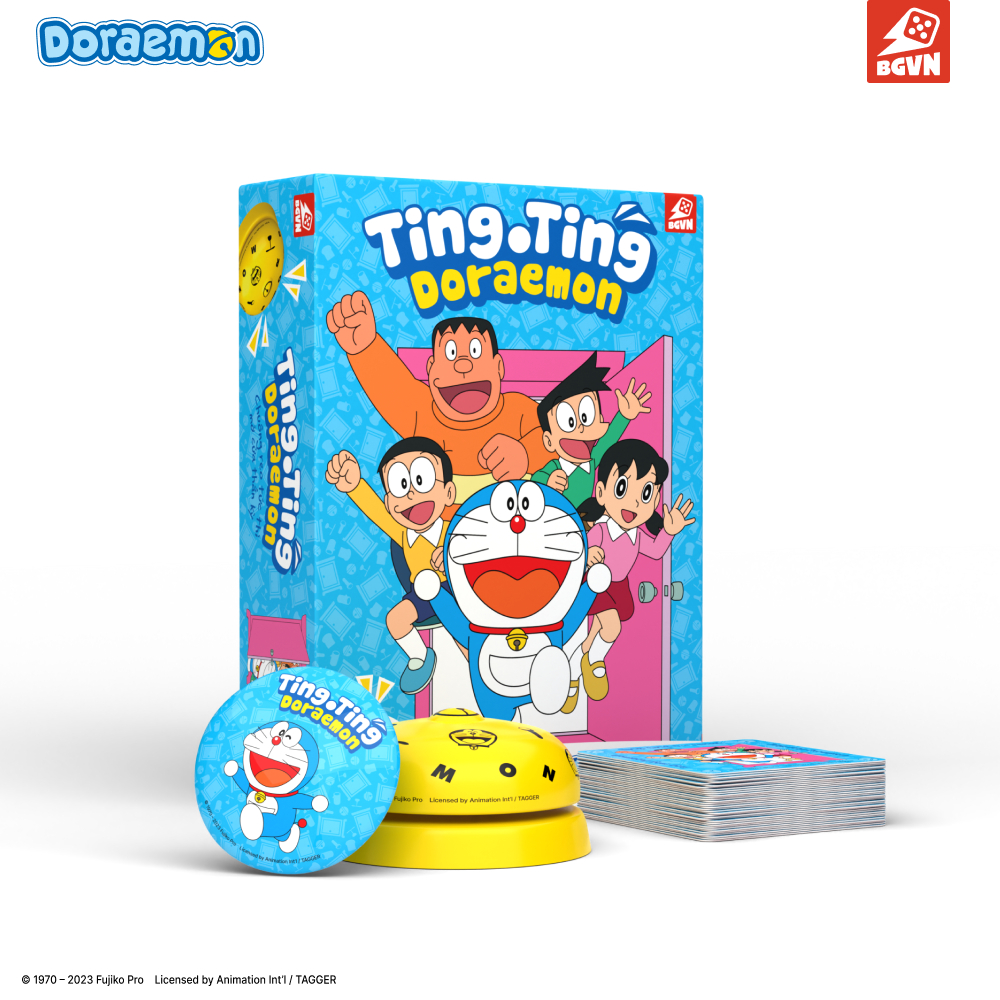 Ting Ting Doraemon: Bộ trò chơi Doraemon chính thức đầu tiên tại Việt Nam