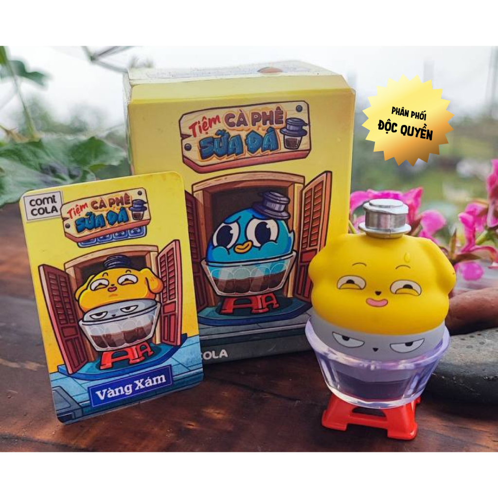 Mô hình Blind Box Art toy collection “Tiệm Cà phê sữa đá” - Made In Viet Nam
