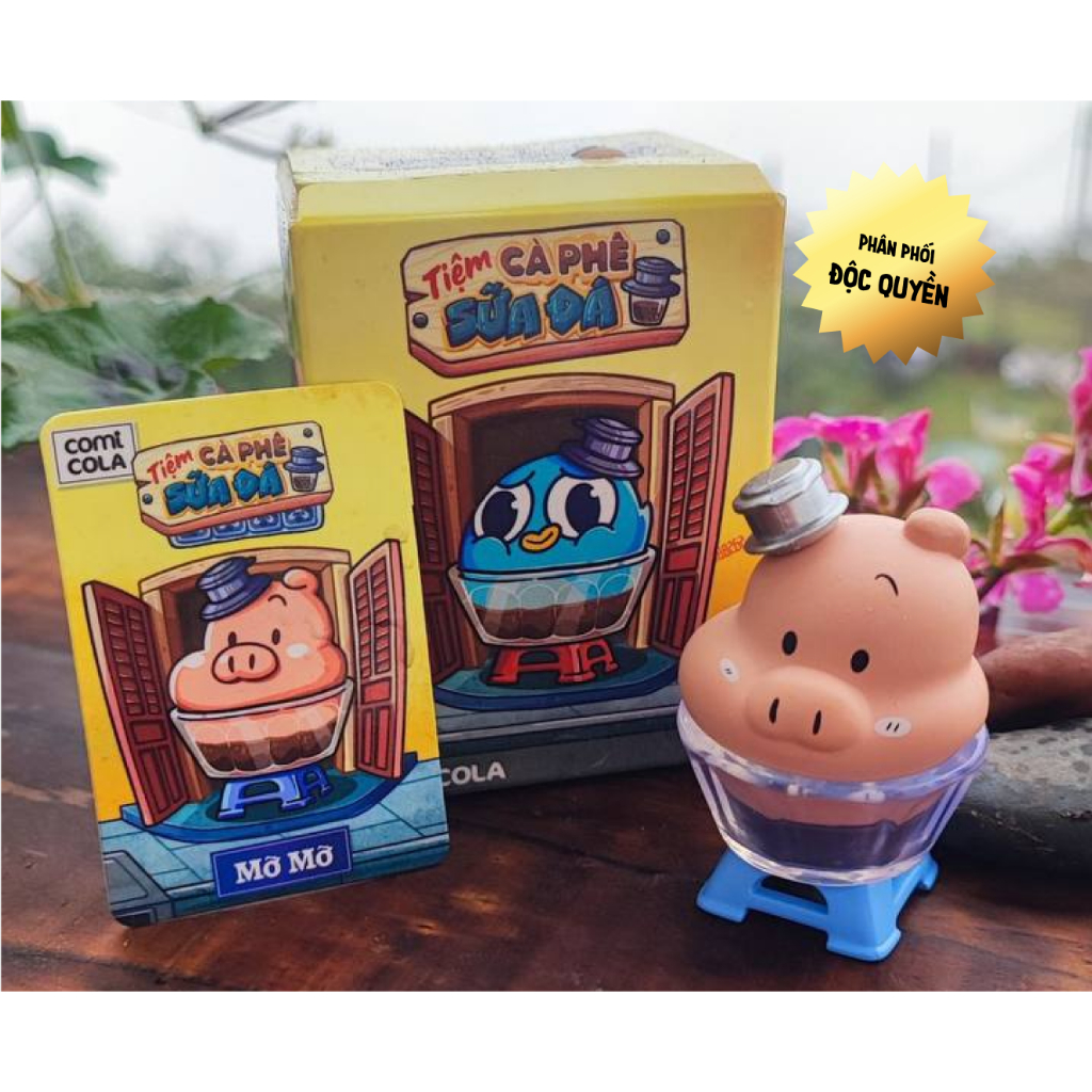 Mô hình Blind Box Art toy collection “Tiệm Cà phê sữa đá” - Made In Viet Nam