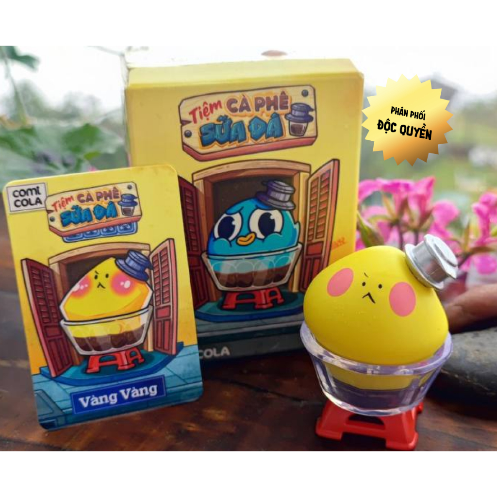 Mô hình Blind Box Art toy collection “Tiệm Cà phê sữa đá” - Made In Viet Nam
