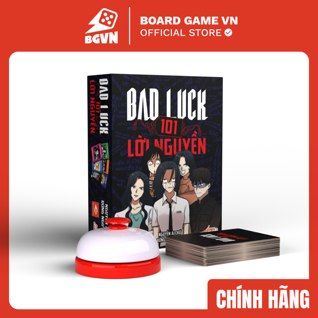 Bad Luck: 101 lời nguyền| Board game chuyển thể từ truyện tranh