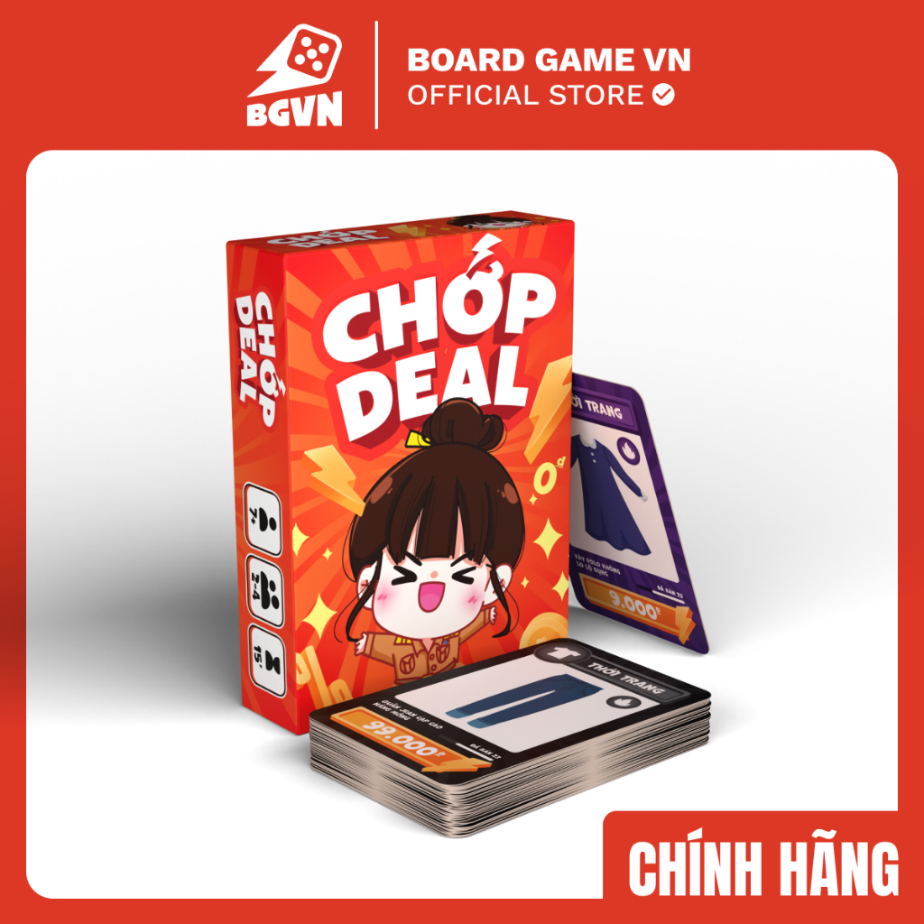 CHỚP DEAL | Boardgame, party game, game thẻ bài | Săn deal ngon nhanh như chớp!