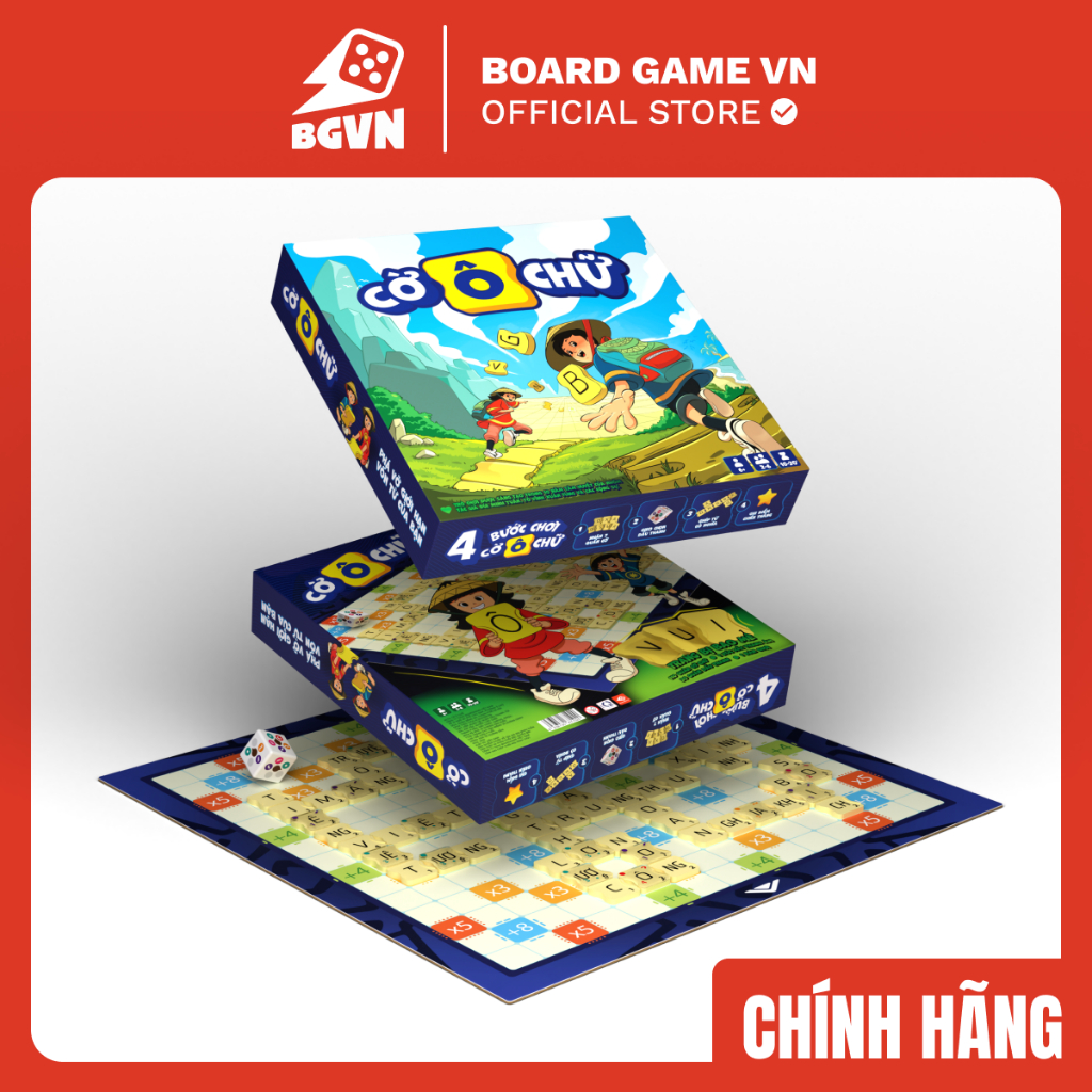 Trò chơi Cờ Ô Chữ - Phá vỡ giới hạn vốn từ của bạn - Board Game VN