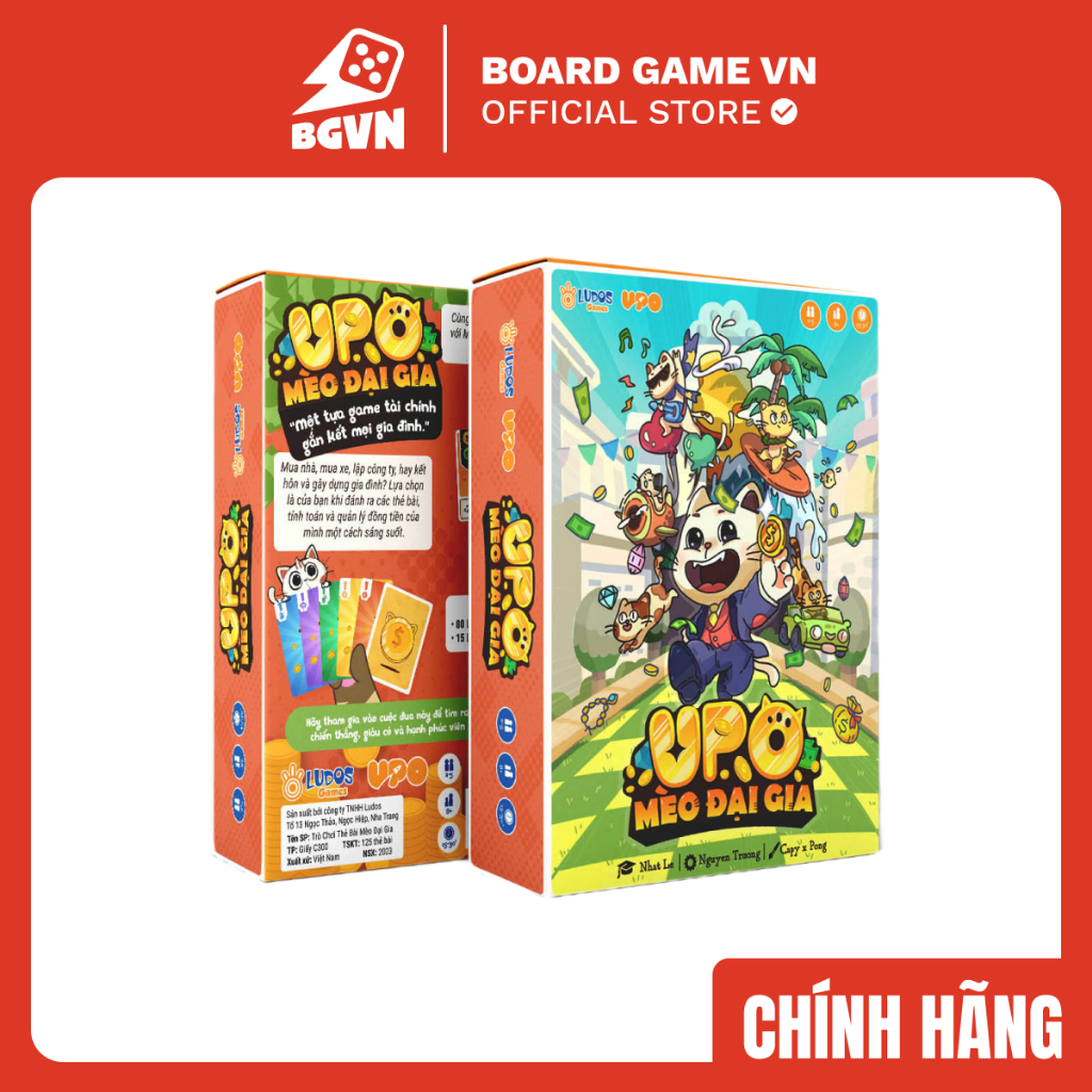 UPO mèo đại gia | Ludos Games