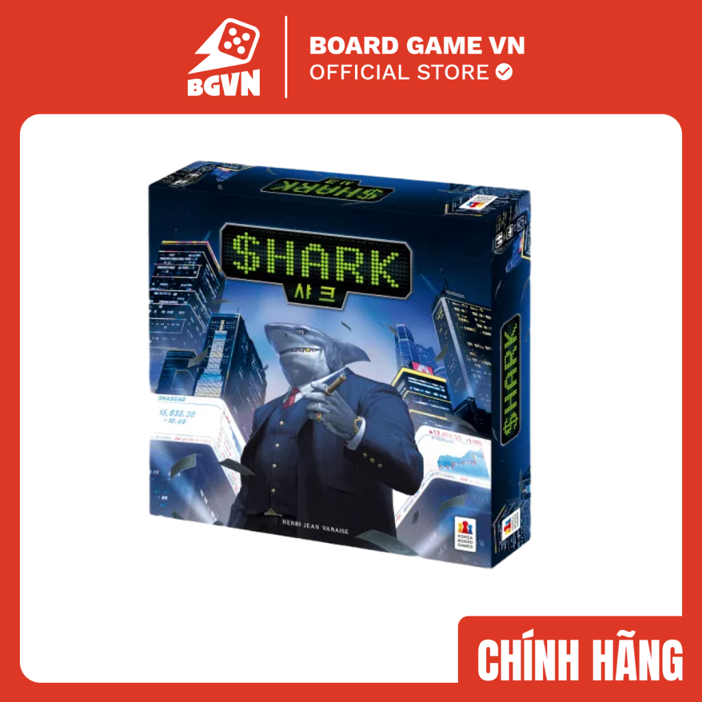 Board Game VN - Thương vụ bạc tỷ - Shark ( Hàng mới về )