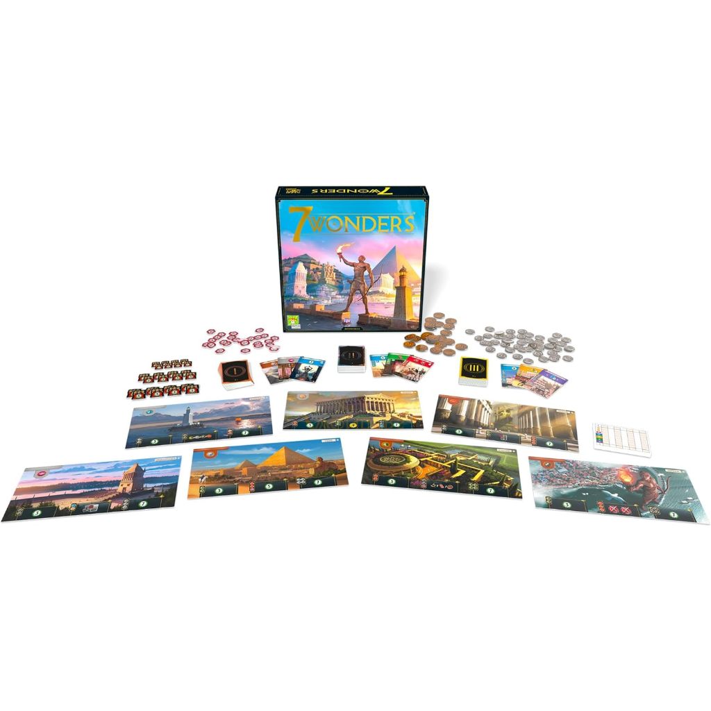 [Hàng mới về] 7 Wonders | Xây dựng văn minh cổ đại | Board game chiến thuật đỉnh cao