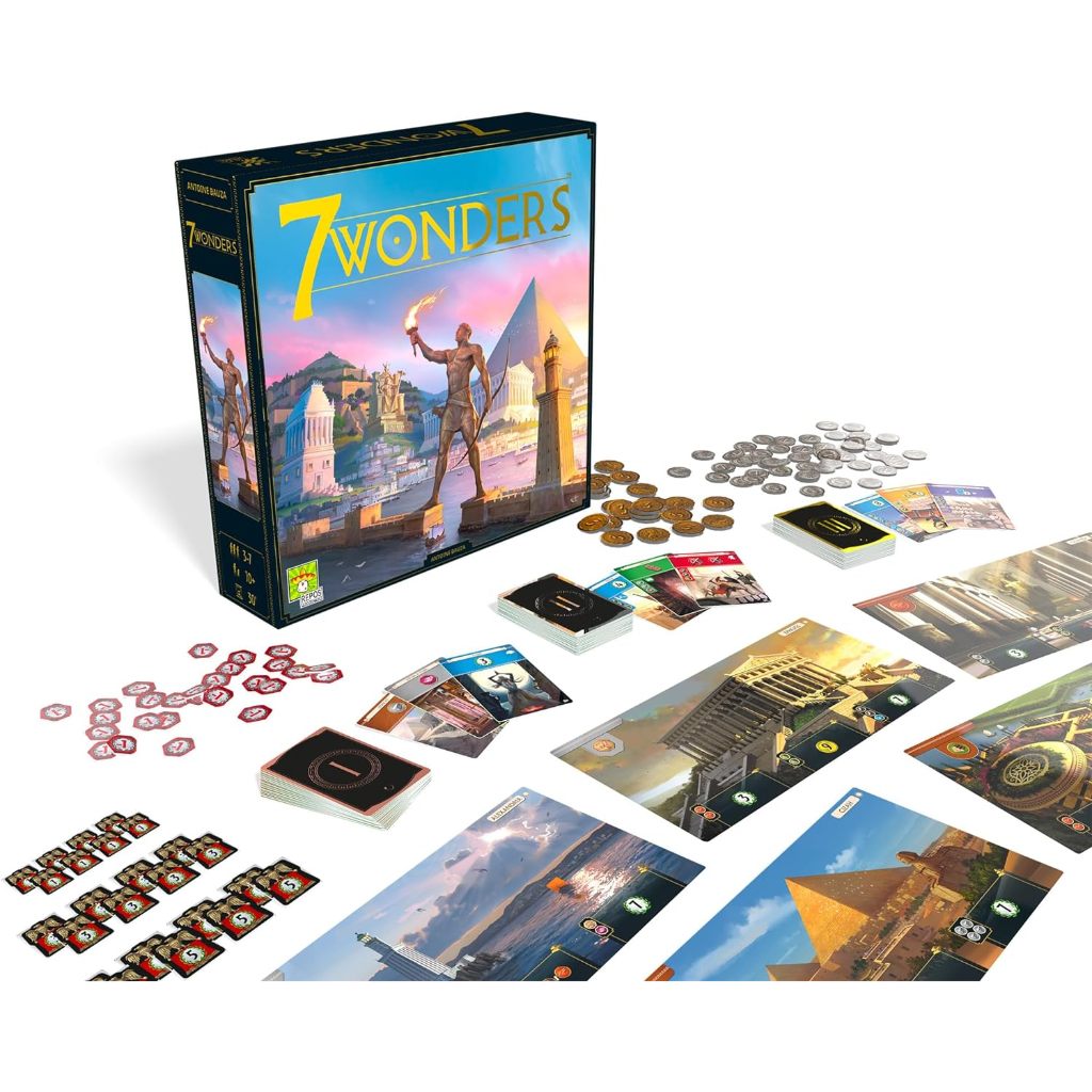 [Hàng mới về] 7 Wonders | Xây dựng văn minh cổ đại | Board game chiến thuật đỉnh cao