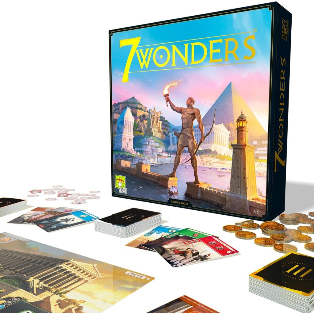 [Hàng mới về] 7 Wonders | Xây dựng văn minh cổ đại | Board game chiến thuật đỉnh cao