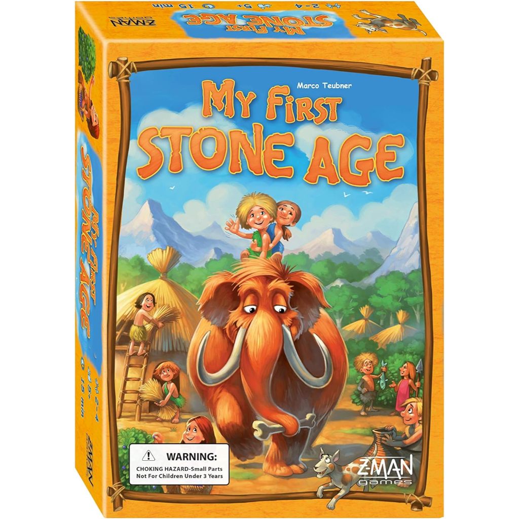 Board Game Thời Kỳ Đồ Đá phiên bản Nhí | My First Stone Age | Chiến Thuật 2 Người cho trẻ em (Hàng mới về)