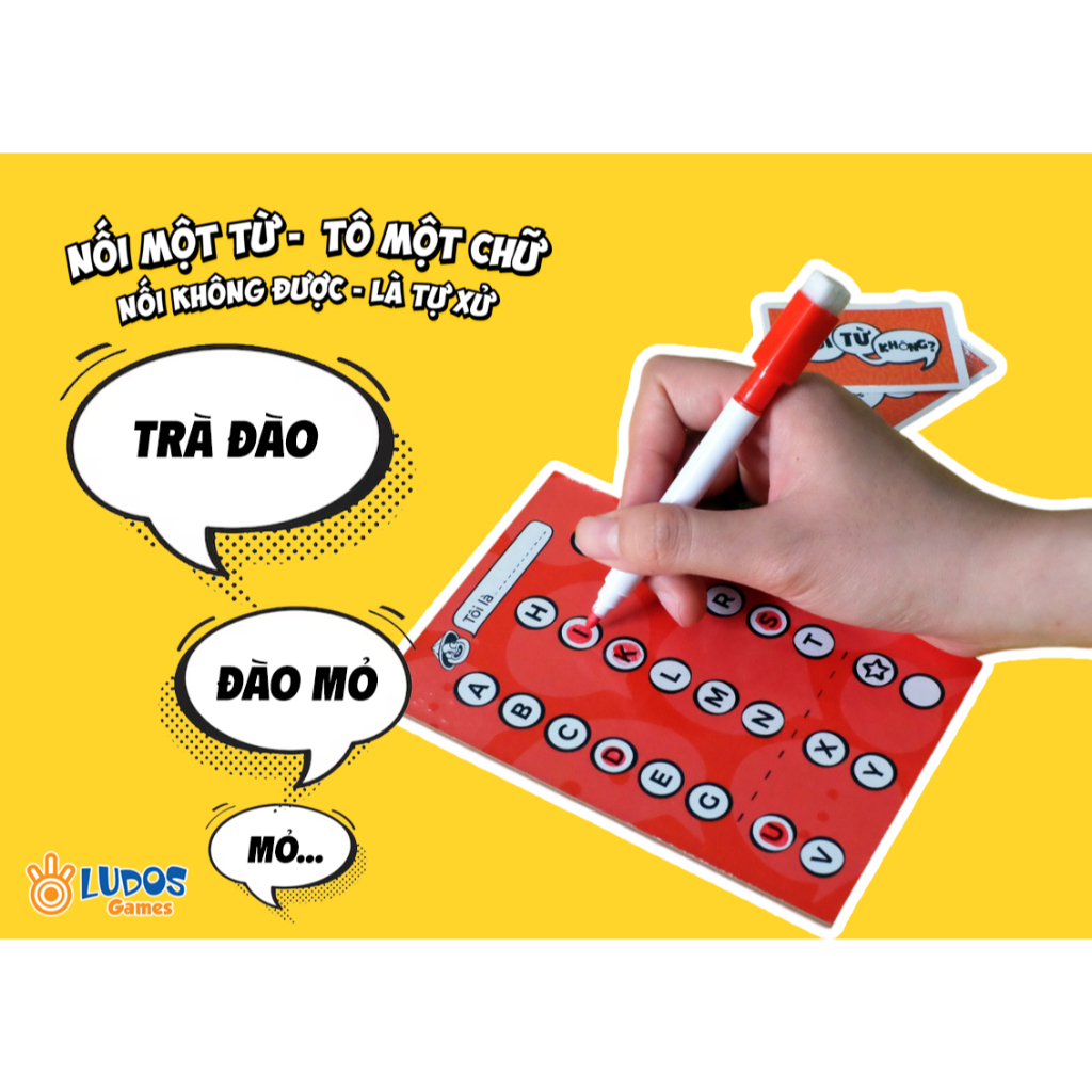 Nối Từ Không? - Vẫn là trò chơi Nối Từ nhưng vui hơn và hấp dẫn hơn | Board Game VN | Ludos Game