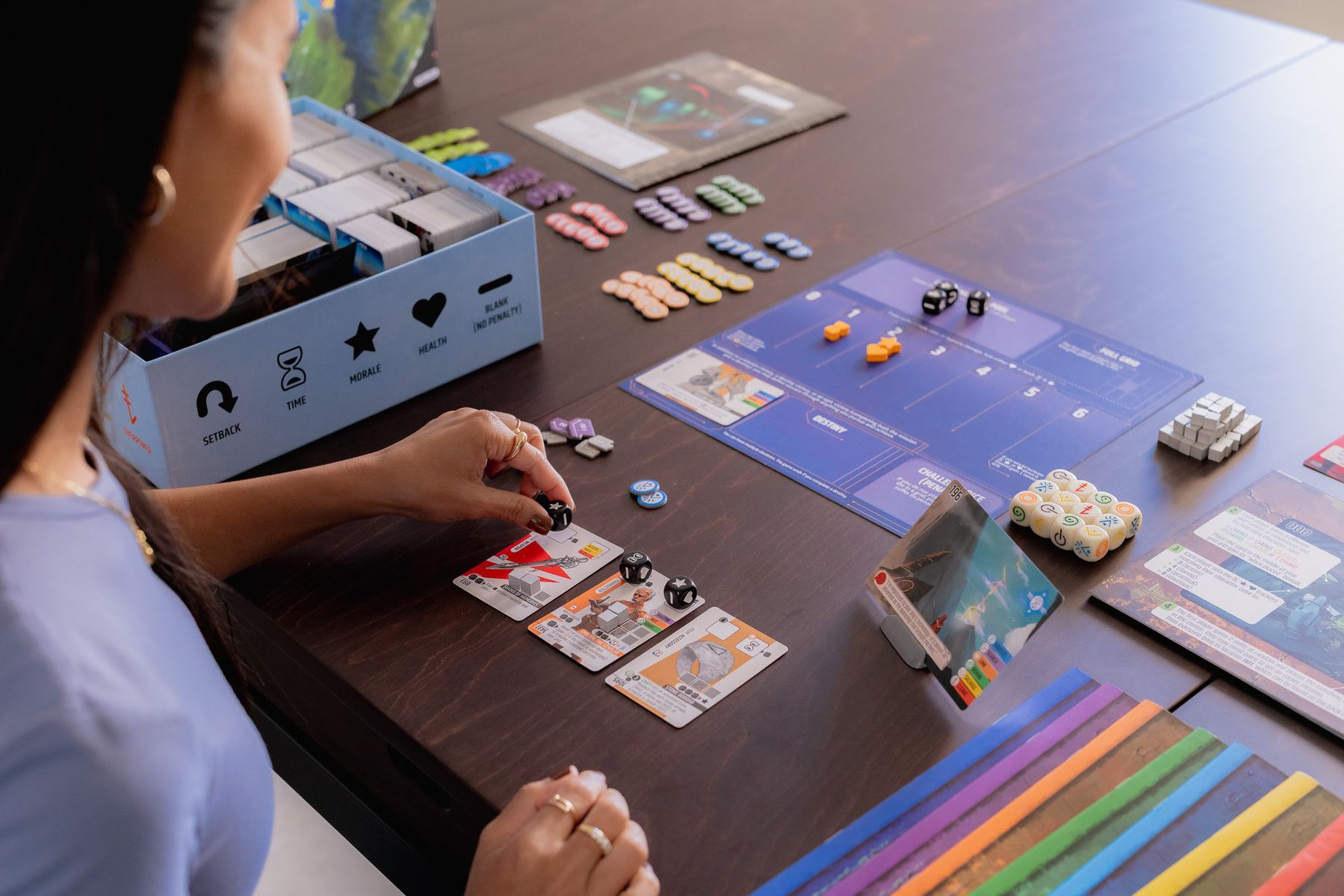 Board Game Vantage – Game chiến thuật khám phá, chơi solo hoặc co-op, chính hãng Stonemaier